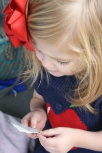 Reading already! She's brilliant!