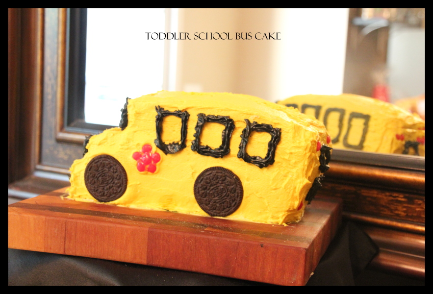 School Bus Cake