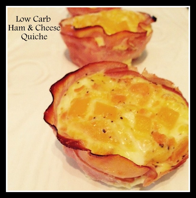 LowCarb Ham and Cheese Quiche kcreatives